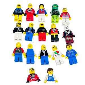 LEGO Minifigures Mixed Lot of 15 Random Figures Assorted